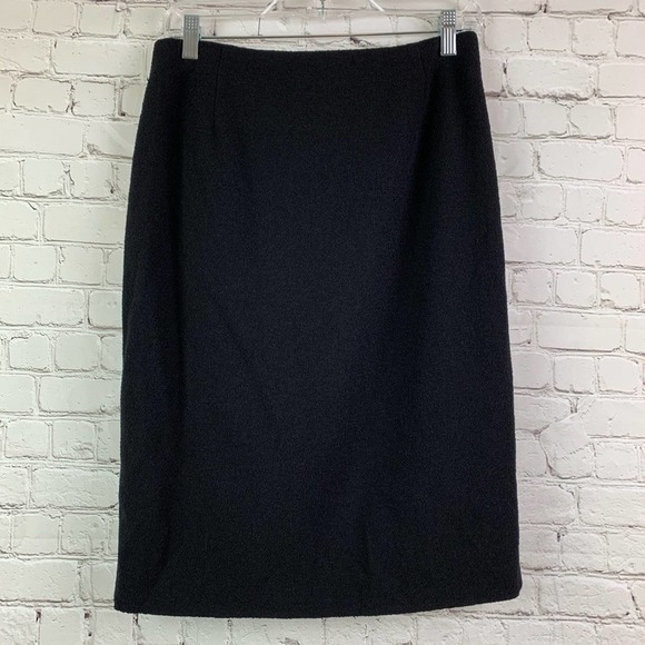Escada Dresses & Skirts - Escada Black Boucle Pencil Skirt Size EU 36
